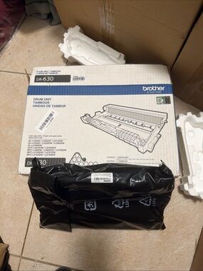 Brother DR-630 Drum Unit – White Box with Black Wrapped Unit